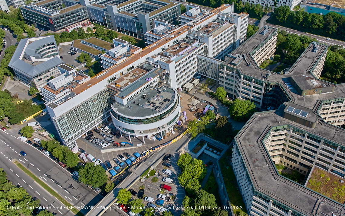 07.06.2023 - Neuperlachs neue Mitte mit PEP, Perlach Plaza, Share, Allianzversicherung und Wohnring